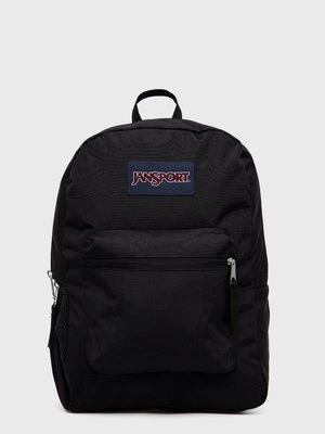 Jansport plecak kolor czarny duży gładki