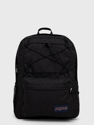 Jansport plecak kolor czarny duży gładki