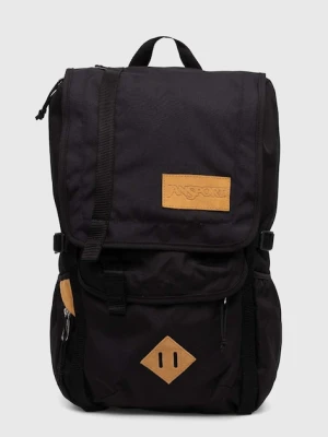 Jansport plecak kolor czarny duży gładki