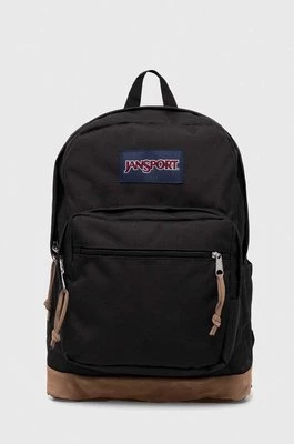 Jansport plecak kolor czarny duży wzorzysty
