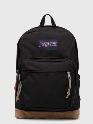 Jansport plecak kolor czarny duży wzorzysty