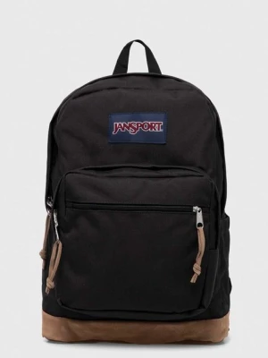 Jansport plecak kolor czarny duży wzorzysty