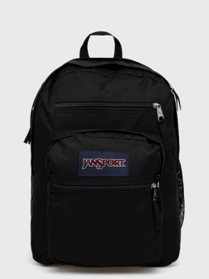 Jansport plecak kolor czarny duży z aplikacją