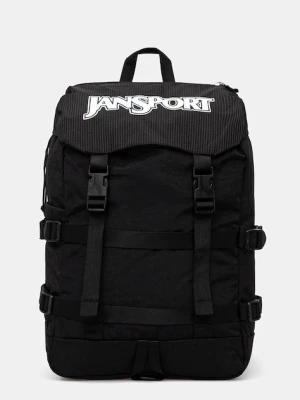 Jansport plecak kolor czarny duży z nadrukiem EK0A5BLIN55