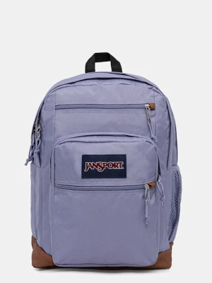 Jansport plecak kolor fioletowy duży gładki EK0A5BAK0W6