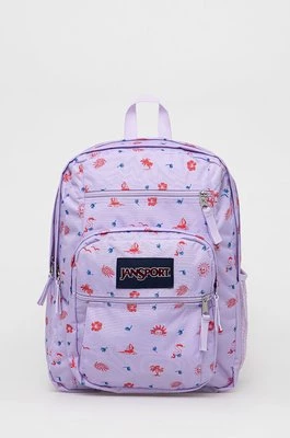 Jansport plecak kolor fioletowy duży wzorzysty