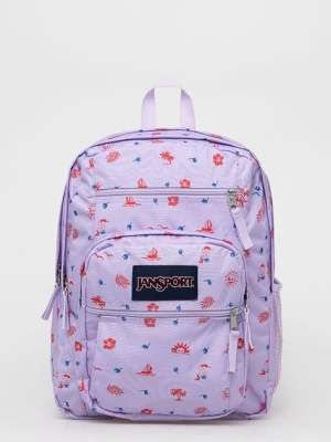 Jansport plecak kolor fioletowy duży wzorzysty