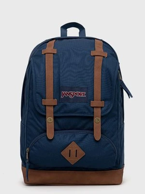 Jansport plecak kolor granatowy duży gładki