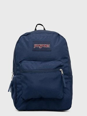 Jansport plecak kolor granatowy duży gładki