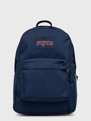 Jansport plecak kolor granatowy duży gładki