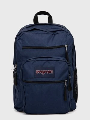 Jansport plecak kolor granatowy duży z aplikacją