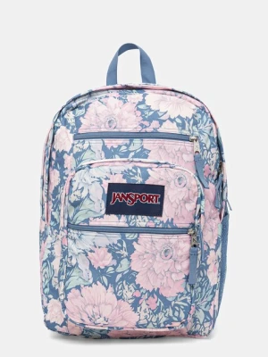 Jansport plecak kolor niebieski duży wzorzysty EK0A5BAH2W7