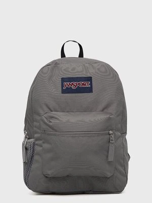 Jansport plecak kolor szary duży gładki