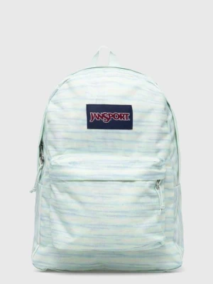 Jansport plecak kolor turkusowy duży wzorzysty