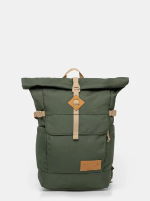 Jansport plecak kolor zielony duży gładki EK0A5BLG2T3