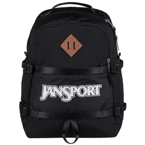 JanSport Small Seattle Pack Backpack EK0A5BK1N55, Unisex, Czarne, plecaki, poliester, rozmiar: One size