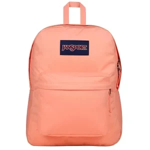 JanSport Superbreak Backpack EK0A5BAG1T51, Damskie, Pomarańczowe, plecaki, poliester, rozmiar: One size