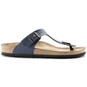 Japonki Birkenstock Gizeh 143621 niebieskie