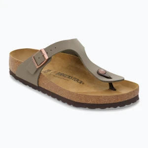 Japonki BIRKENSTOCK Gizeh Birkibuc stone Szary