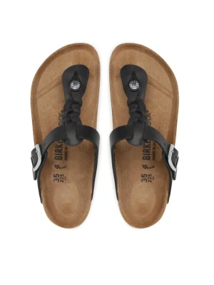 Japonki Birkenstock Gizeh Braided 1021360 Czarny