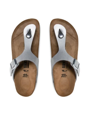 Japonki Birkenstock Gizeh Bs 0043853 Srebrny