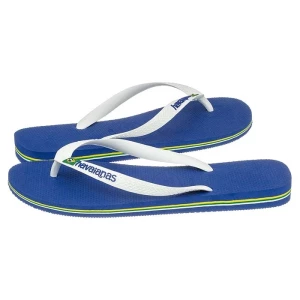 Japonki Brasil Logo Aul Naval Marine Blue 4110850-2711 (HI1-c) Havaianas