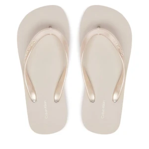 Japonki Calvin Klein Arwa HW0HW02956 Srebrny