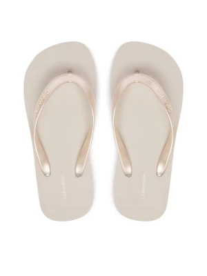 Japonki Calvin Klein Arwa HW0HW02956 Srebrny