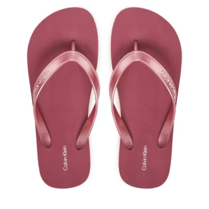 Japonki Calvin Klein Flatform Flip Flop Met Tpu HW0HW03120 Różowy