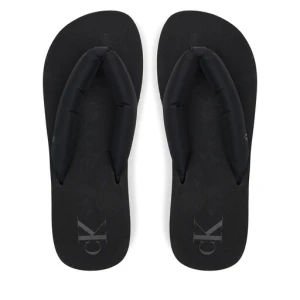 Japonki Calvin Klein Jeans Beach Sandal Flatform Ttxr Satin YW0YW01723 Czarny