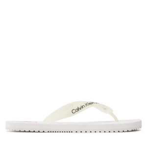 Japonki Calvin Klein Jeans Beach Sandal Logo YM0YM00656 White YBR