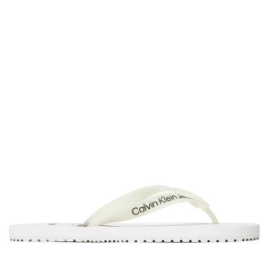 Japonki Calvin Klein Jeans Beach Sandal Monogram Tpu YM0YM00838 White YBR