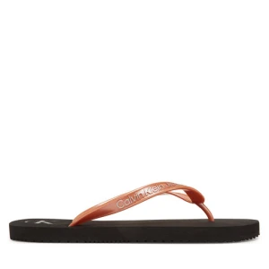 Japonki Calvin Klein Jeans Beach Sandal Monologo Tpu YW0YW01719 Złoty