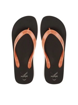 Japonki Calvin Klein Jeans Beach Sandal Monologo Tpu YW0YW01719 Złoty