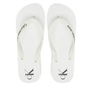 Japonki Calvin Klein Jeans Beach Sandal Transparent Tpu YM0YM01267 Biały
