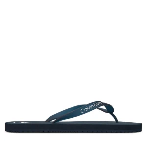 Japonki Calvin Klein Jeans Beach Sandal Transparent Tpu YM0YM01267 Granatowy
