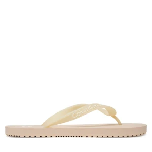 Japonki Calvin Klein Jeans Beach Sandal Transparent Tpu YW0YW01829 Różowy