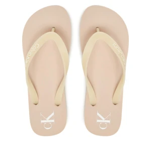 Japonki Calvin Klein Jeans Beach Sandal Transparent Tpu YW0YW01829 Różowy
