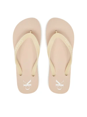 Japonki Calvin Klein Jeans Beach Sandal Transparent Tpu YW0YW01829 Różowy
