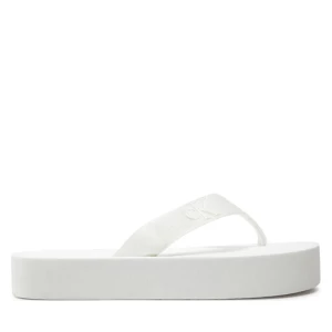 Japonki Calvin Klein Jeans Flatform Flipflop Jelly YW0YW01398 Bright White YBR