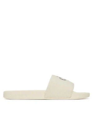 Japonki Calvin Klein Jeans Slide Monogram Wn Logo Ck YW0YW01967 Beżowy