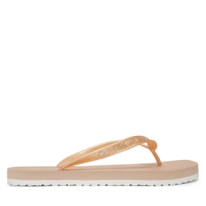 Japonki Calvin Klein Jeans Thong+ Tpu Metallic YW0YW01720 Różowy