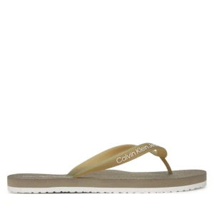 Japonki Calvin Klein Jeans Thong+ Tpu YM0YM01265 Brązowy