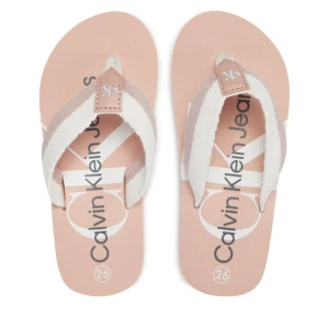 Zdjęcie produktu Japonki Calvin Klein Jeans V3A8-80843-0058 M Różowy