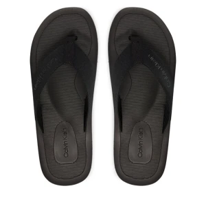 Japonki Calvin Klein Logo Webbing Strap HM0HM02106 Czarny