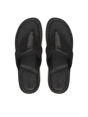 Japonki Calvin Klein Toepost Cv Logo HM0HM01745 Czarny