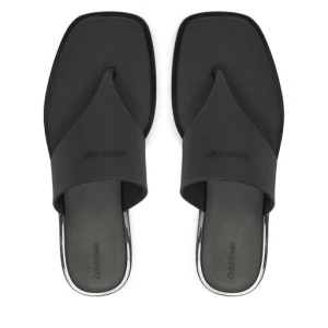 Japonki Calvin Klein Toepost Tpu Slide HW0HW02836 Czarny