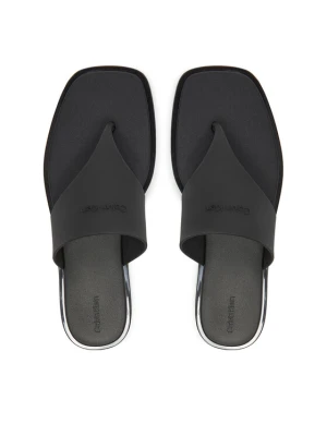 Japonki Calvin Klein Toepost Tpu Slide HW0HW02836 Czarny