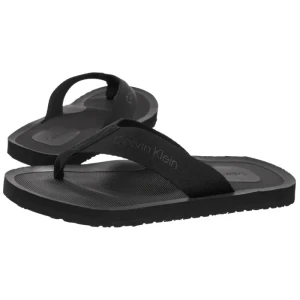 Japonki City Thong Slide Triple Black HM0HM02106 0GJ (CK743-a) Calvin Klein