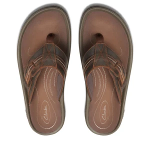 Japonki Clarks Wesley Sun 26176987 Brązowy